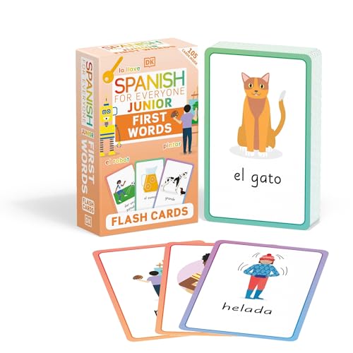 Spanish for Everyone Junior First Words Flash Cards